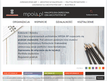Tablet Screenshot of mpoia.pl